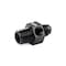 Hps Performance -4 AN Male to 1/8 in NPT Male Adapter with 1/8 in NPT Female Port, Aluminum, Black AN194-04-02 - alternate 2