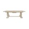 Homeroots 90" Light Brown Rectangular Solid Wood Butterfly Leaf Dining Table 488690 - alternate 3