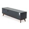 Homeroots 67in Brown Rubberwood Enclosed Storage TV Stand 473294 - alternate 5