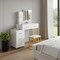 Homeroots 32" White Wood Lighted Five Drawer Dresser 714253 - alternate 2