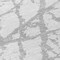 Homeroots 8' Silver And Gray Round Abstract Washable Indoor Outdoor Area Rug 614385 - alternate 2