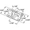 Prime-Line Door and Gate, Slide Barrel Bolt Latch 2 inch with Screws, Brass Plated (Single Pack) U 117516 - alternate 4