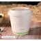 Kitch 24/7 Disposables White Compostable Squat Smooth Insulated Hot Cup, 8 Ounce, 500PK KC-SDC08-90W - alternate 4