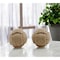 Homeroots Set of Two Natural Jute Decorative Orb Tabletop Sculpture, 2PK 568891 - alternate 3