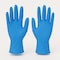 Approved Vendor Disposable Gloves, 3.5 mil Palm, Nitrile, Powder-Free, S, Case 1000, Blue DB3MILNitrileSC - alternate 3