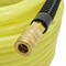 Interstate Pneumatics 1/4 in x 100 ft Rhino PolyFlex Yellow Polyurethane Hose With 1/4 in Brass Coupler and Steel Plug HU54-100H44BS - alternate 2