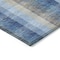 Homeroots 5' X 8' Denim Blue Sky Blue And Beige Plaid Washable Indoor Outdoor Area Rug 613964 - alternate 4