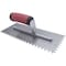Marshalltown Notched Trowel, Flooring Trowel, Tiling Trowel, Square Notched Trowel, 1/4 inch Notches NT671 - alternate 3