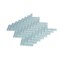 Apollo Tile Stone Blue 11 in x 12.6 in Glass Glossy Floor and Wall Mosaic Tile 4.81 sqft/case, 5PK APLHB88095A - alternate 3