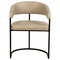 Leisuremod Aero Collection Modern Dining Chair in Oatmeal AC23OA - alternate 2