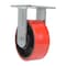 Vestil Polyurethane Rigid Caster 5 In. Diameter x 2 In. Width 990 Lb. Capacity Orange CST-VE-5X2PU-R - alternate 2