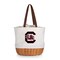 Picnic Time Family Of Brands NCAA South Carolina Gamecocks Coronado Canvas and Willow Basket Tote - Picnic Bag 203-00-187-524-0 - alternate 1