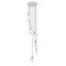 Z-Lite Aimie 7-Light Chandelier, 18 in W x 16 in H, Brushed Nickel 828P7-7R-BN - alternate 4