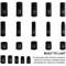 Neiko 0.375 in Dr. Impact Socket Set, Shallow and Deep, SAE 02434A - alternate 3