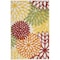 Homeroots 3' X 5' Green Orange and Red Indoor Outdoor Area Rug 521643 - alternate 7