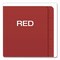 Pendaflex Pressboard End Tab Folders, Straight Tab, Expands 1.75", 1 Divider, 4 Fasteners, Letter, Red, 10PK H1150R - alternate 3