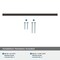 Amerock Monument 10-1/16 inch 256mm Center-to-Center Oil Rubbed Bronze Cabinet Pull BP36910ORB - alternate 2