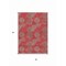 Homeroots 3' X 5' Red Gray And Silver Polka Dot Washable Indoor Outdoor Area Rug 614701 - alternate 3