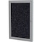 Ghent Enclosed Rubber Bulletin Board 36"x30", 1 Hinged Door PA13630TR-CF - alternate 1