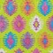 Homeroots 10' X 14' Lime Green Pink And Purple Southwestern Washable Indoor Outdoor Area Rug 615151 - alternate 6