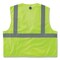 Ergodyne GloWear 8210Z Class 2 Economy Mesh Vest, Polyester, Lime, 4X-Large/5X-Large 21059 - alternate 3