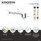Kingston Brass 1-1/4, or 1-1/2 x 1-1/2 in. P-Trap with Box Flange, 24 in. Length, 18 Gauge, Polished Brass CC9242 - alternate 2