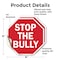 Signmission Stop The Bully, 4 inch X 4 inch, Vinyl Decal, 2PK OC-D-2PACK-4-76 - alternate 2