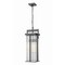 Z-Lite Fortis Sand Black 2 Light Outdoor Chain Mount Ceiling Fixture 5031CHB-BK - alternate 1