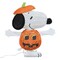 Peanuts 24 in. Prelit Snoopy in Jack-O-Lantern Yard Decor 70333-24 - alternate 2