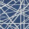Homeroots 9' X 12' Navy Blue And Ivory Geometric Washable Indoor Outdoor Area Rug 600478 - alternate 3