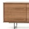 Homeroots 71in Brown And Black Enclosed Storage TV Stand 473288 - alternate 3