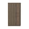 Manhattan Comfort Clive 72in Dresser in Walnut Brown and Gold (6-Drawer) DR1562-3 - alternate 3