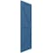 Ekena Millwork True Fit PVC Two Equal Panel Farmhouse Fixed Mount Shutters w/ Z-Bar, Sojourn Blue , 18W x 80H, PR TFP102FH18X080HB - alternate 5