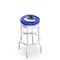 Holland Bar Stool Co 30" Chrome 2-Ring Vancouver Canucks Swivel Bar Stool, Accent Ring L7C3C30VanCan - alternate 1