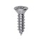 Auveco Phillips Flat Head Tapping Screw 6 x 1/2in Zinc Ab, 100PK 1946 - alternate 1