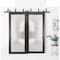 Sartodoors Sliding Closet Frosted Glass Barn Bypass Doors with Hardware Planum 2102 48x84 (2* 24x84) Solid Cor PLANUM2102BBB-CA-4884 - alternate 4