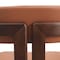 Leisuremod Velo Modern Dining Chair in Black Walnut Wood with Dark Brown Seat, 4PK VCBW-51DBR4 - alternate 4