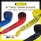 Tie 4 Safe 4'' x 60' Winch Straps w/ Loop End WLL: 5,400 lbs. Black. TWS44-60-BLK-C-1 - alternate 2