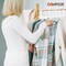 Campior Premium White Clothes Hangers, Slim, Durable, with Shoulder Grooves for Coats and Laundry, 180PK CMPPLH180WH - alternate 6
