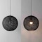 Jonathan Y Lacey 16 in. 1-Light Modern Bohemian Woven Paper Rope Round Globe LED Pendant, Black JYL1135B - alternate 7