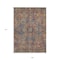 Homeroots 9' X 12' Red Orange and Blue Oriental Washable Non Skid Indoor Outdoor Area Rug 563842 - alternate 5