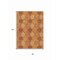 Homeroots 8' X 10' Orange Ivory And Gray Floral Medallion Washable Indoor Outdoor Area Rug 614620 - alternate 4