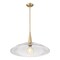 Z-Lite Lunelle Modern Gold 1 Light Pendant 3051P24-MGLD - alternate 3