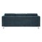 Office Star Products Pacific Sofa Couch, Navy PAC53-S76 - alternate 5