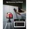 Vevor 2000ft Rotary Laser Level Kit Self Leveling Green Horizontal with Tripod LRE203 - alternate 3