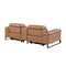 Homeroots 90in Chestnut and Black Italian Leather Power Reclining Loveseat With Storage 720564 - alternate 4