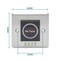 Ecs Hardware Touchless LED, Door Infrared Sensor Exit Button Switch NT-86  Stainless Steel, 12VDC ECSH-NT-86-BUT - alternate 2