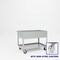 Pucel Tray Top Box Truck, 30 in W x 48 in D x 37 in H, 12 in Deep Box, Semi-Steel Casters, Gray TT-3048-12S - alternate 1