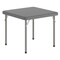 Flash Furniture Paige 24x24 Kid's Granite Gray Plastic Folding Table with Locking Legs RB-2424-KID-GY-GG - alternate 1
