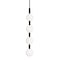 Afx Baroque - LED Pendant - 42in - Black BRQP42LAJUDBK - alternate 2